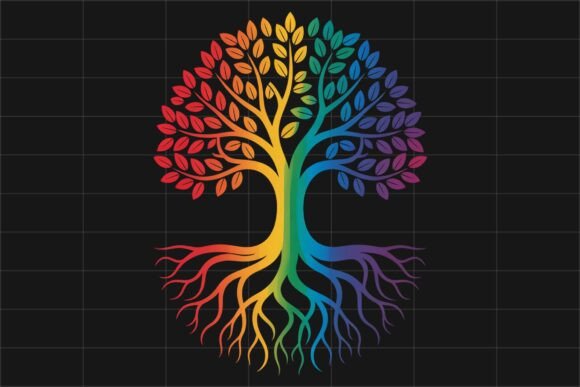 Download Tree Life Rainbow LGBTQ Pride Gay PNG - Premium Bundle