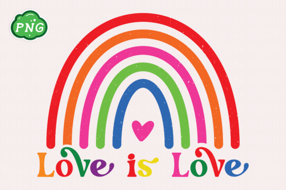 Download Love is Love PNG, Rainbow PNG, Valentine - Premium Resources