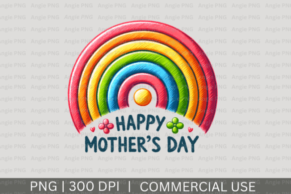 Download Happy Mother's Day Rainbow PNG Clipart - Rainbow png Collection