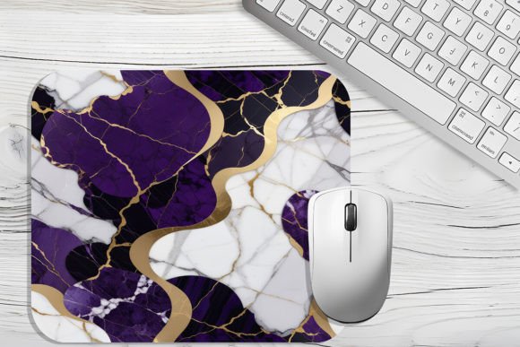Download Dark Purple Marble. MousePad Sublimation - Purple Collection
